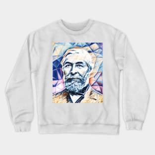 Jean Charles Galissard de Marignac Snowy Portrait | Jean Charles Galissard de Marignac Artwork 8 Crewneck Sweatshirt